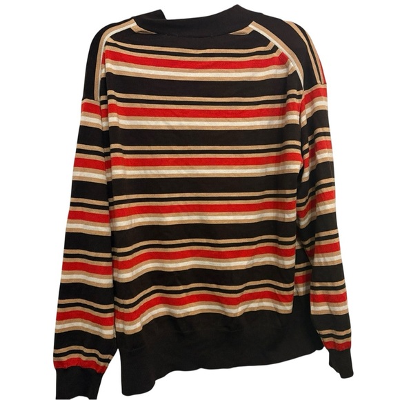 Marni * Uniqlo Striped Cardigan in Black, Blue, and Pink - Picture 2 of 3